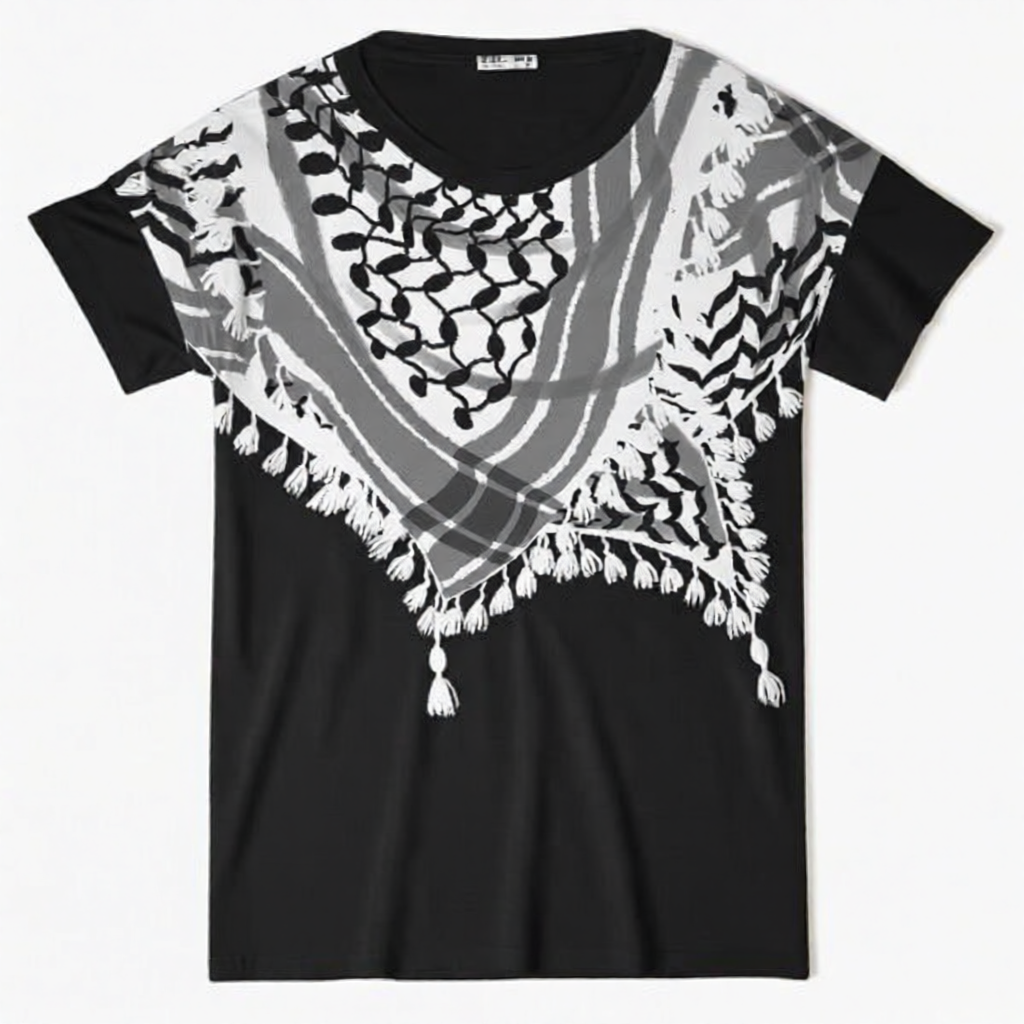 The Keffiyeh Heritage T-Shirt White